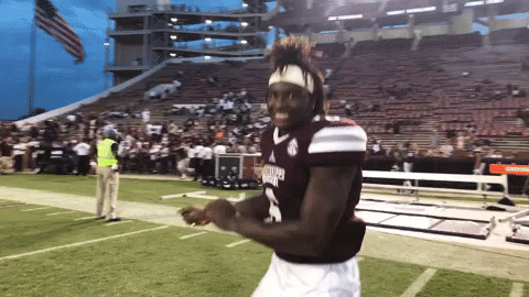 dance hail state GIF by Mississippi State Athletics