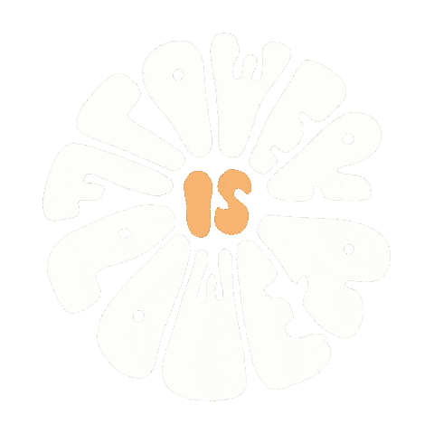 Flower Power Sticker