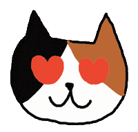 nekotokame cat ねこ 猫 はーと Sticker