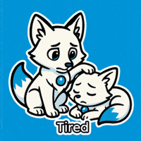Tired Aww GIF