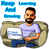 greatlearning learning skills career growing Sticker
