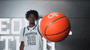 Georgia Tech Basketball GIF by Georgia Tech Yellow Jackets