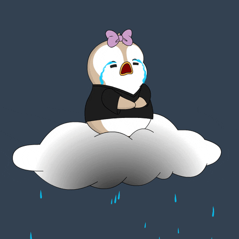Sad Oh No GIF by Pudgy Penguins