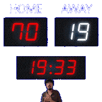19 Away Sticker