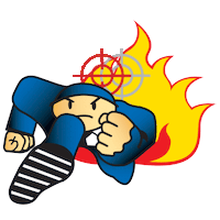 running man Sticker by duckdownmusic