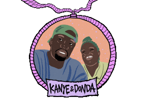 Yo Kanye Sticker by Yobi Scribes
