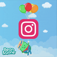 Instagram Floating GIF by TheBeans