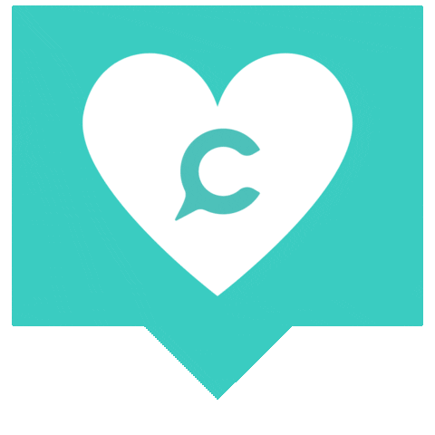 Yellow Heart Cinch Sticker by CinchShare
