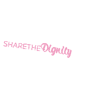 ShareTheDignity charity period periods period poverty Sticker