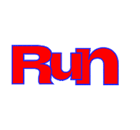 INTERSPORTGlobal run intersport type animation playyourway Sticker