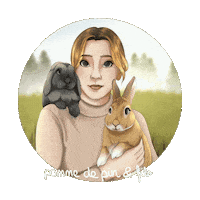 Bunny Lapin Sticker