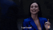 I Cant Wait Morena Baccarin GIF by tvshowpilot.com