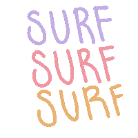 Surf Surfing Sticker