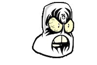 Angry Scream Sticker by U M M O