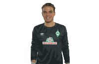 Swipe Up Luca Plogmann Sticker by SV Werder Bremen