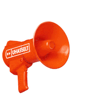 Megaphone Hasselt Sticker by The Oval Office