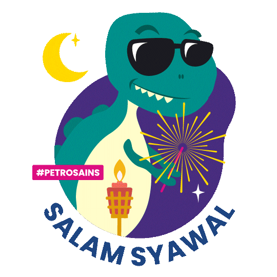 Raya Sticker by Petrosains