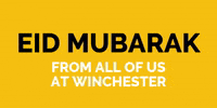 Eid eid mubarak GIF by University of Winchester