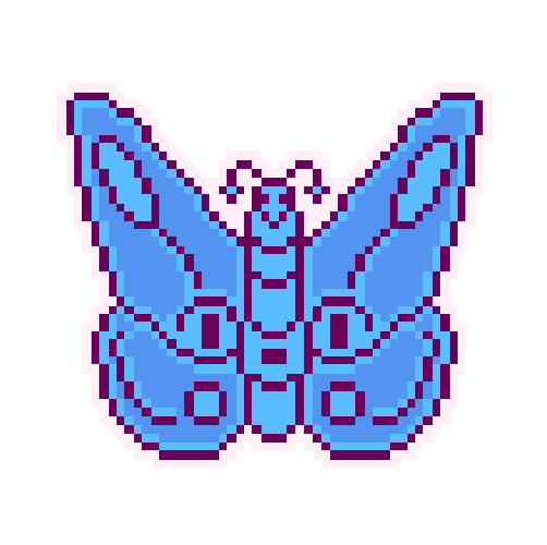Pixel Spring Sticker by YON