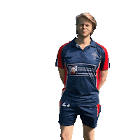 Floris Van Hoogdalem Sticker by Voorburg Cricket Club