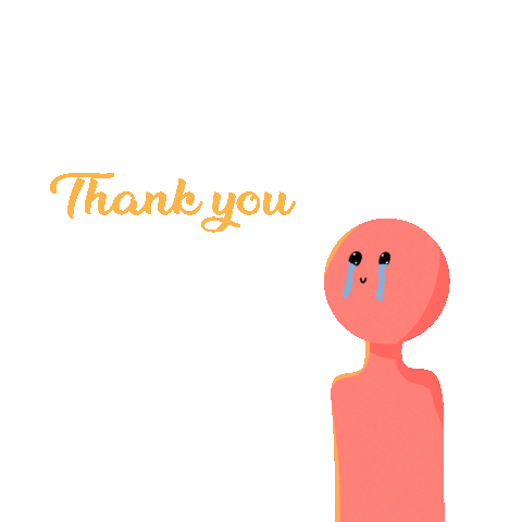 Thanks Thank You Sticker