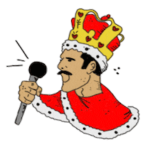 80s rock Sticker