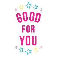 Good For You Text Sticker by IRENEISGOOD LABEL