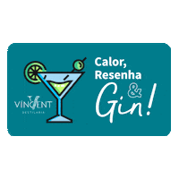 Vincent_Destilaria amigos gin resenha borabeber Sticker