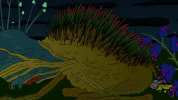 chadvangaalen animation monster canada hand drawn GIF