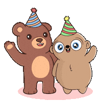 Party Hello Sticker by BEARISH