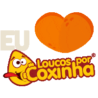 loucosporcoxinha coxinha loucos por coxinha Sticker
