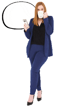 MelissaDunnRealty girl coffee woman real estate Sticker