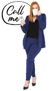 MelissaDunnRealty girl coffee woman real estate Sticker