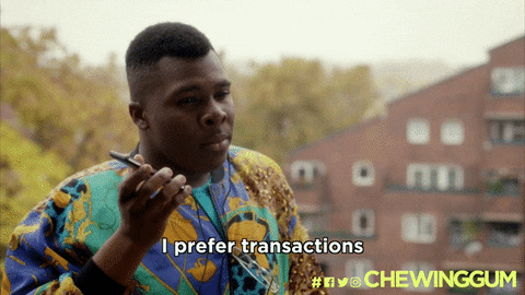 michaela coel netflix GIF by Chewing Gum Gifs