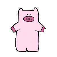 Pig Whatever Sticker