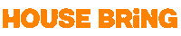 housebring hb house bring housebring house bring laranja branco Sticker