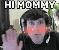 Scared Mom GIF