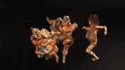 reinbijlsma dance art trippy monster GIF