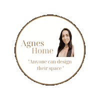 agneshome agneshome agnes home Sticker