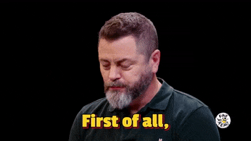 Nick Offerman Burn GIF by First We Feast