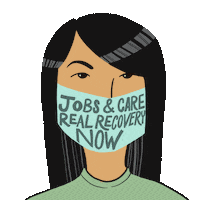 Climate Change Masks Sticker by Creative Courage