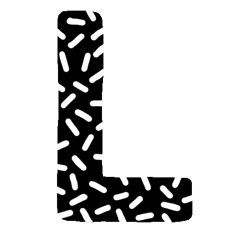 Alphabet L Sticker