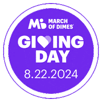Giving Day Sticker by March of Dimes