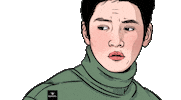 Confused Ji Chang Wook Sticker by Kryptonite Arts