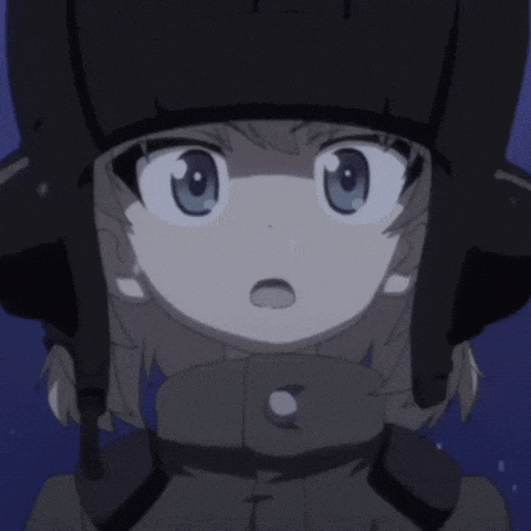 Girls Und Panzer Crying GIF