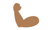 emojivid emoji people emojivid mediumdarkskintone Sticker