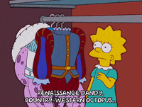lisa simpson costumes GIF