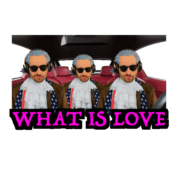 What Is Love Rhythm Sticker