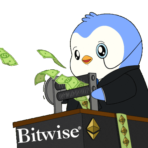 Crypto Invest Sticker by Pudgy Penguins