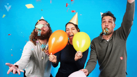 Happy Party GIF by VNOM Technisch Uitzendbureau | We get the job done